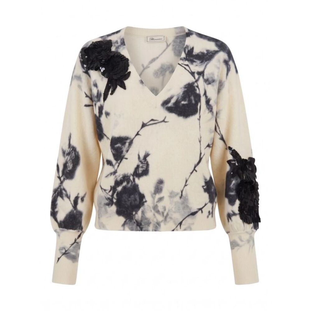 Blumarine Women Round Neck Sweater